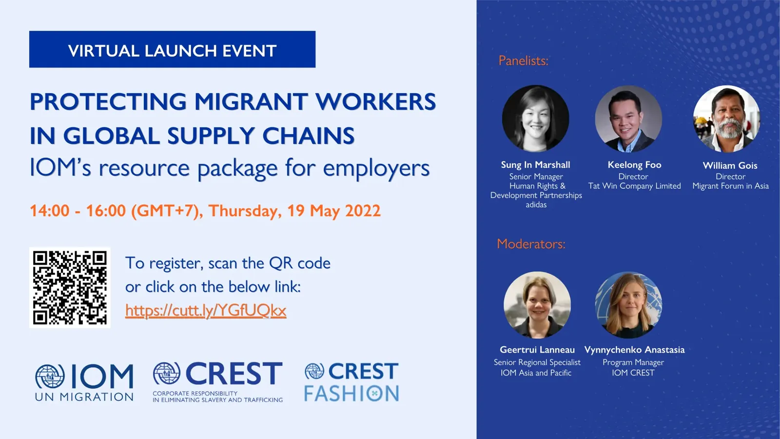 IOM event: Tat Win speaks on migrant worker protection