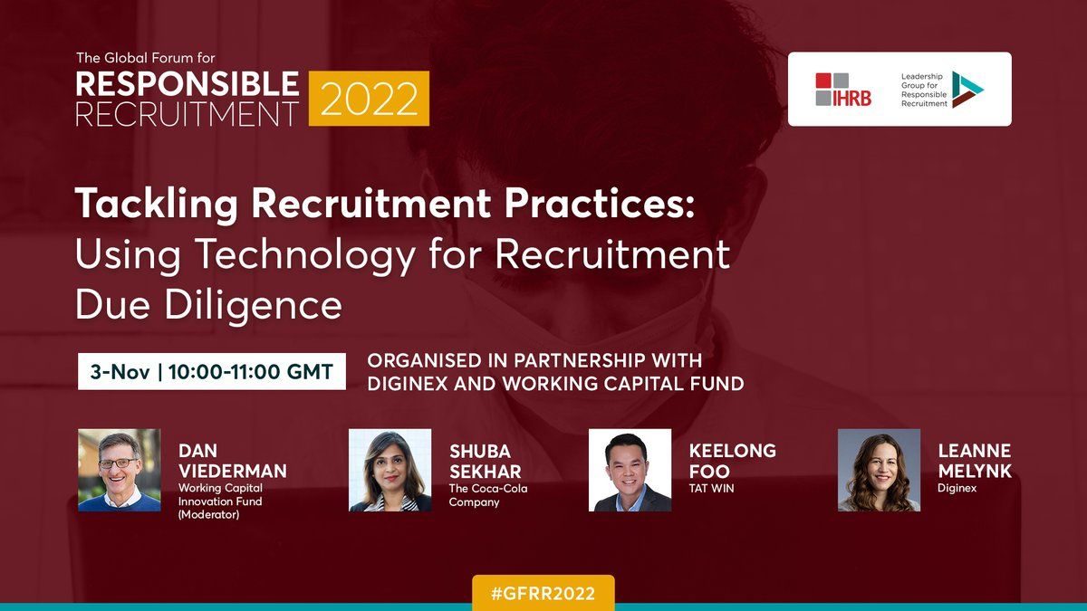 Tat Win shares recruitment due-diligence insights at GFRR 2022