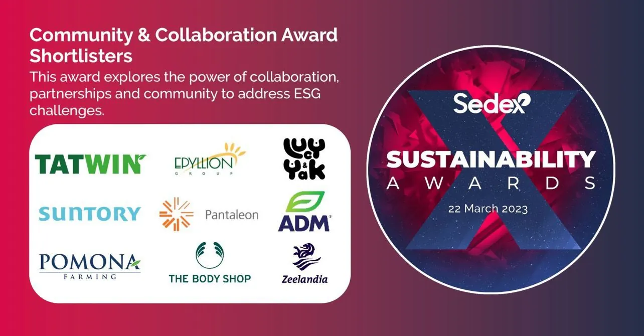 SEDEX Sustainability Awards 2023