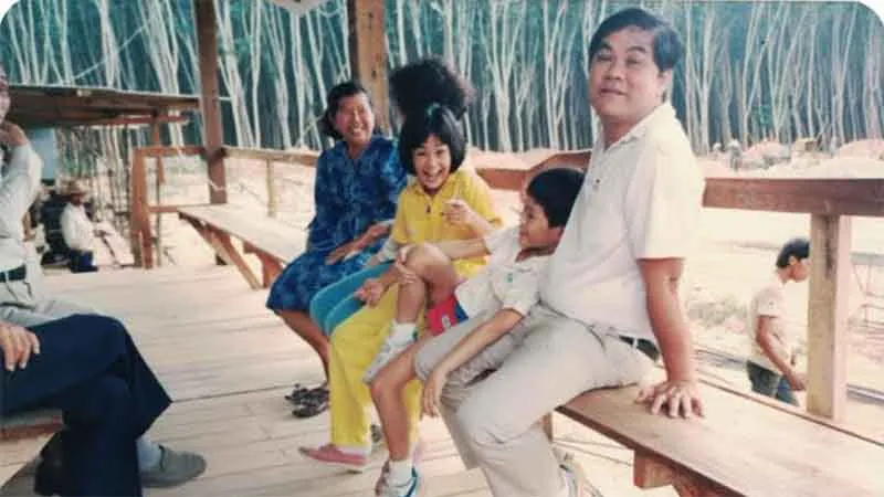 The founding Foo family of Tat Win, around 2001