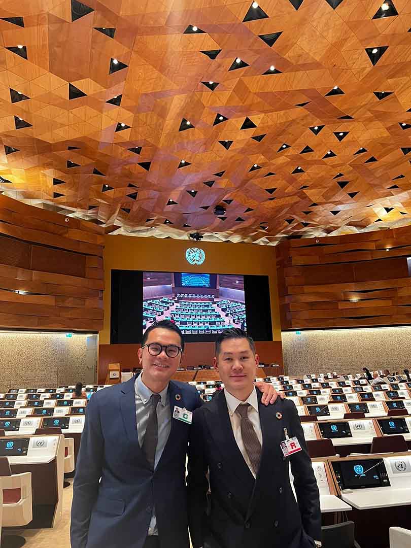 Kee Long and Jerry, directors of Tat Win
