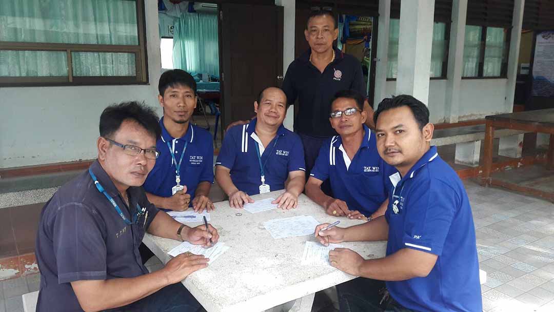 Factory workers at Tat Win
